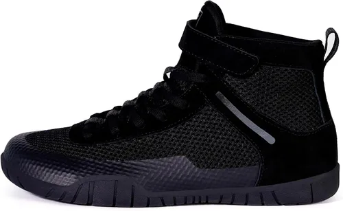 Vista 3 de Zapatos de lucha libre para hombre, zapatos de boxeo, fitness, levantamiento de pesas, levantamiento de pesas, suela de caída cero