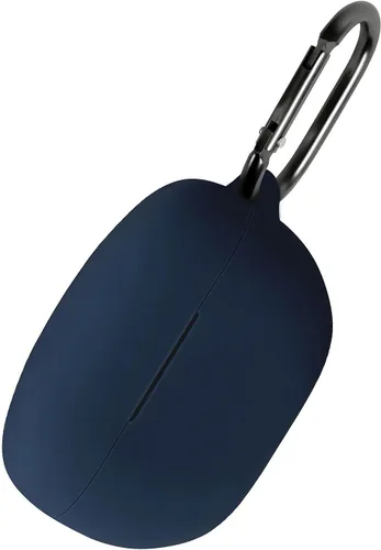 Vista 8 de Geiomoo Funda de silicona para Sony WF-1000XM5, funda protectora con mosquetón (negro)