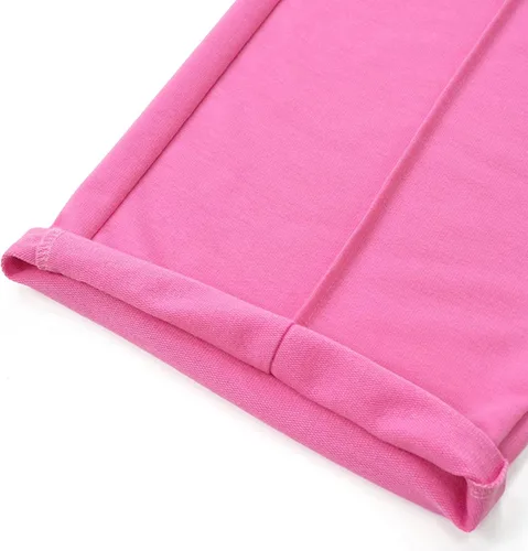 Vista 7 de Pantalones Cargo Mujer Cintura alta Barril Recto Pantalones de Moda Cintura elástica Cordón Pantalones de chándal