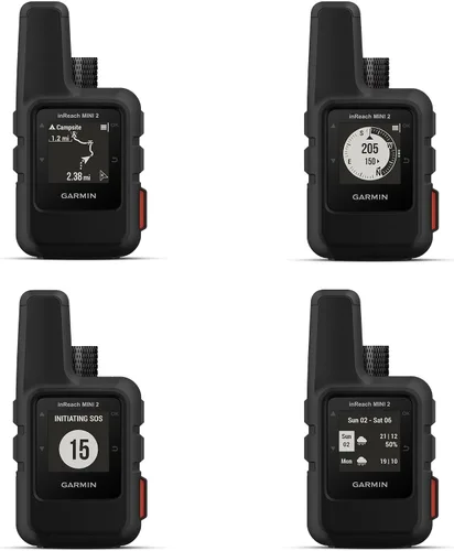Vista 2 de Garmin inReach Mini 2 - Comunicador satelital, diseño ligero y compacto, resistente, portátil GPS portátil para senderismo, dispositivo