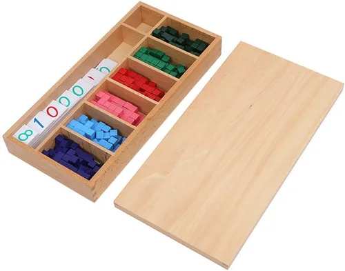 Vista 7 de Kghios Juguetes de matemáticas Montessori Materiales Fracción decimal