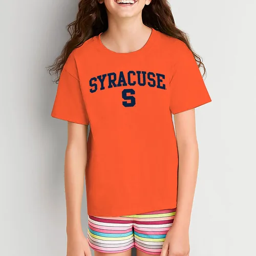 Vista 371 de NCAA Arch Logo, camiseta juvenil color del equipo, universidad - universidad