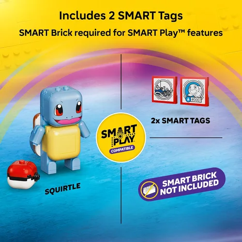 Vista 4 de LEGO Pokémon SMART Play: Trainer's Buggy Adventure with Squirtle 72156