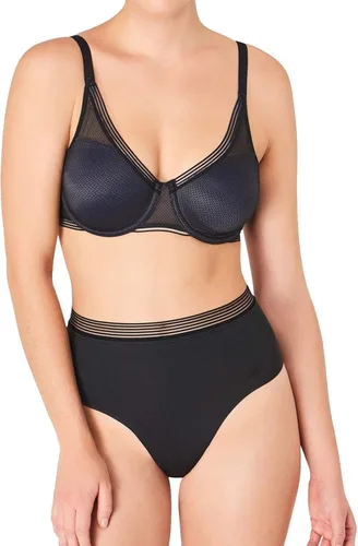 Vista 3 de Triumph Infinite Sensation Minimizer Bra para mujer, Cobertura completa, 42DD, Negro