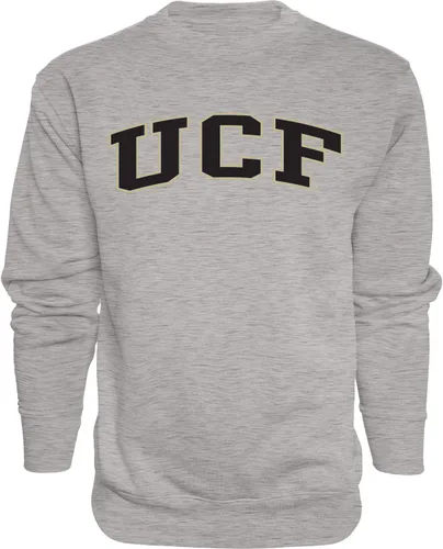 Vista 31 de Blue 84 NCAA para hombre Sudadera de cuello redondo con nombre de equipo jaspeado en color oscuro