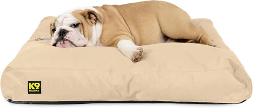 Vista 35 de K9 Ballistics Almohada rectangular resistente para perros medianos, funda extraíble, lavable, duradera y resistente al agua, cama para perro hecha