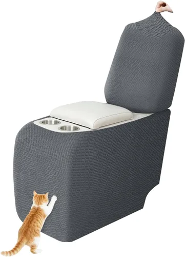 Vista 64 de ALIECOM Fundas 100% impermeables para sofá seccional reclinable, forma de L, elásticas, para esquina, funda para sofá seccional reclinable, lavable