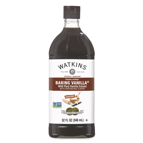 Vista 30 de Watkins Aromatizante orgánico puro de vainilla sin alcohol, 2 onzas líquidas (paquete de 1)