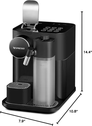 Vista 7 de Nespresso Gran Lattissima de De'Longhi, negro