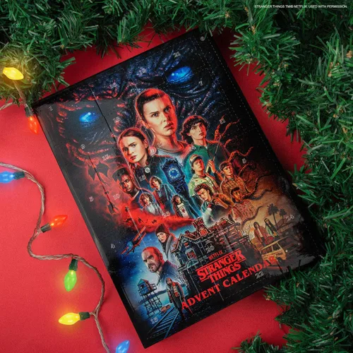 Vista 4 de STRANGER THINGS - Calendario de Adviento - 24 regalos y accesorios exclusivos de Hawkins and the Upside Down - Papelería y coleccionables - Para