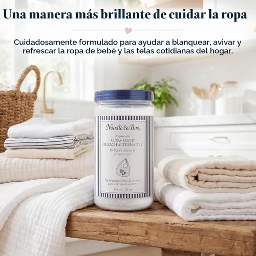 Vista 9 de Noodle & Boo Baby Laundry Essentials Ultra-Bright Bleach Alternativa