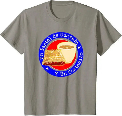 Vista 19 de Divertido desayuno cubano café guayaba guayaba café camiseta Negro