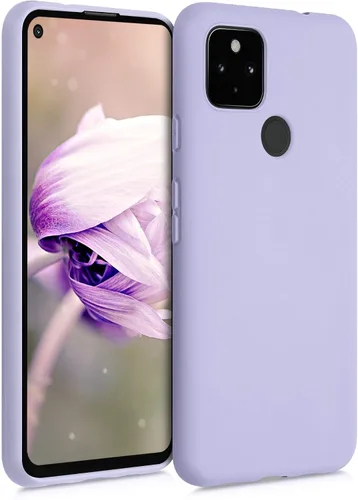 Vista 10 de kwmobile Funda compatible con Google Pixel 4a 5G - Funda protectora de silicona TPU suave y delgada - Arctic Night