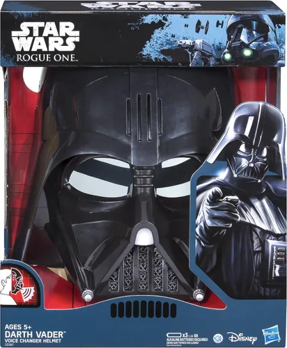 Vista 2 de Máscara cambiador de voz de Darth Vader de Star Wars.