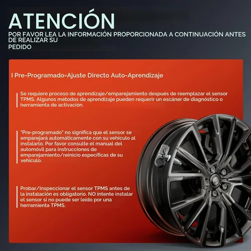 Vista 2 de A-Premium 4PCS Sensor TPMS Preprogramado Sensor de Monitoreo de Presión de Neumáticos - Compatible con Ram 1500 2019-2024 y Dodge Ram 1500 2019-2024