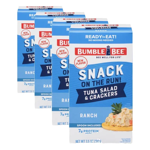 Vista 26 de Ensalada de atún Bumble Bee con galletas saladas - Sin grasa - 3.5 oz (Paquete de 3)