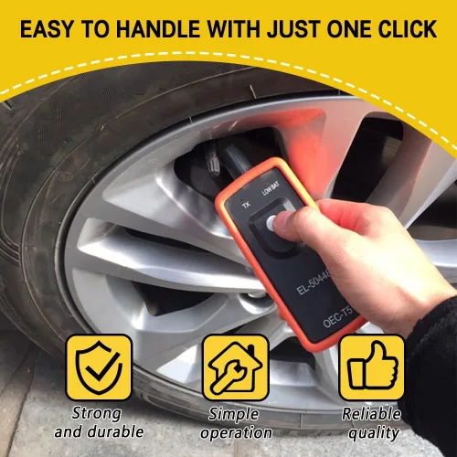 Vista 5 de Herramienta de restablecimiento TPMS, herramienta de activación y reseteo del sensor de monitoreo de presión de neumáticos automotriz EL-50448 OEC
