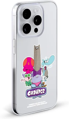 Vista 2 de Head Case Designs Officially Licensed Chowder: Animated Series Character Art Graphics Gel Case [Military Grade] Compatible with Apple iPhone 7
