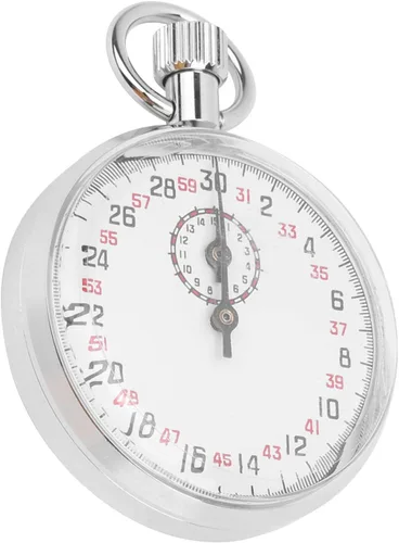Vista 2 de CHICIRIS Durable Metal Stopwatch with Large Dial Display, Portable Running Timer for Sports Training, Great for Ed Teachers