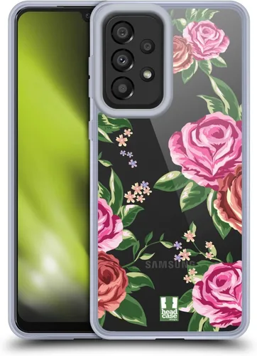 Vista 8 de Head Case Designs Colourful Daisies Flower Power Gel Case [Military Grade Protection] Compatible with Galaxy A33 5G (2022)