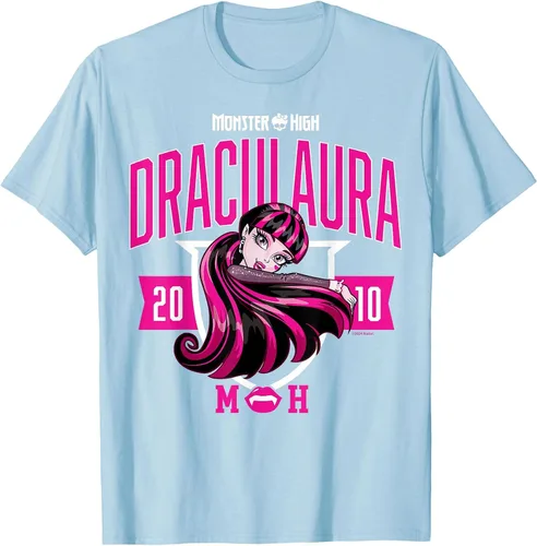 Vista 19 de Monster High -Camiseta Colegiada Draculaura Gris asfalto