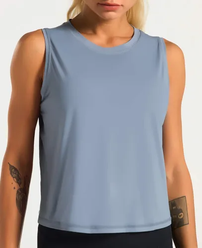 Vista 3 de Dragon Fit - Camiseta sin mangas para mujer, para hacer ejercicio, yoga y salir a correr