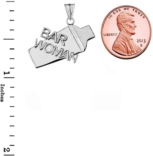 Vista 3 de Colgante de plata de ley fina para mujer