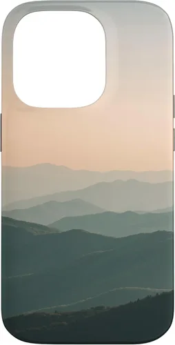 Vista 17 de Great Smoky Mountains - Funda para iPhone 16, diseño de montaña