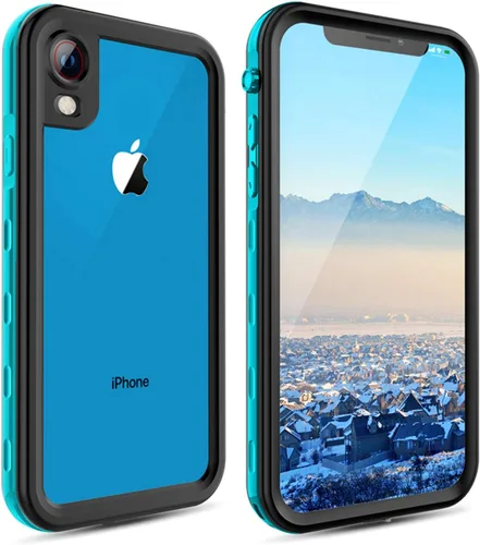 Vista 13 de Funda resistente al agua para iPhone 11 Pro Max, diseño delgado con protector de pantalla integrado, a prueba de golpes, 6.5 pulgadas (negro y gris)