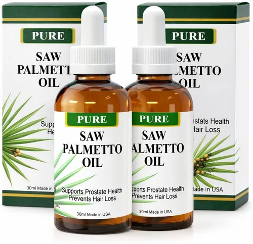 Vista 8 de Pure Saw Palmetto Aceite orgánico natural suministro de 60 a 90 días a diferencia de los polvos ineficientes, apoya la salud de la próstata