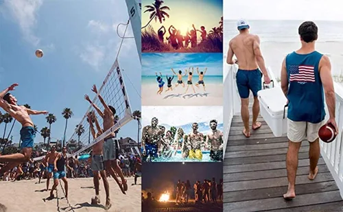 Vista 6 de Pantalones cortos de playa para hombre