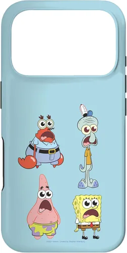 Vista 30 de Spongebob Squarepants Carcasa para iPhone 17 de Group Shot Stare