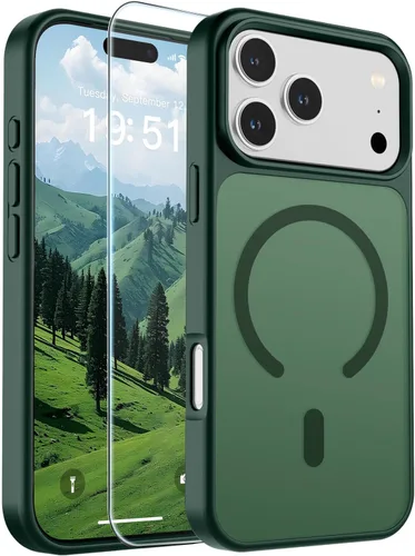 Vista 17 de SUPFINE Funda magnética para iPhone SE 2022 (3ª)/2020 (2ª), iPhone 8 (compatible con MagSafe) (protección contra caídas de grado militar), funda