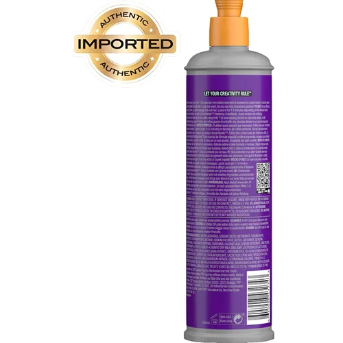 Vista 4 de Bed Head by TIGI Serial Blonde Purple - Champú tonificante para rubias frías, neutraliza los tonos de latón, sin sulfatos, 13.53 onzas líquidas
