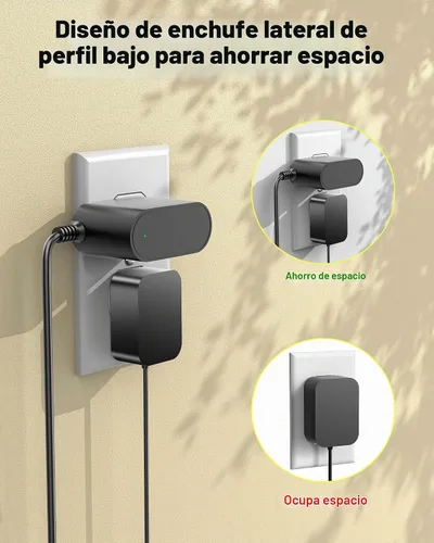 Vista 3 de WUKUR Cable de alimentación de 9V 2A compatible con Bowflex Max Trainer M5 M3 M7 M8 HVT Cinta de correr para ejercicio
