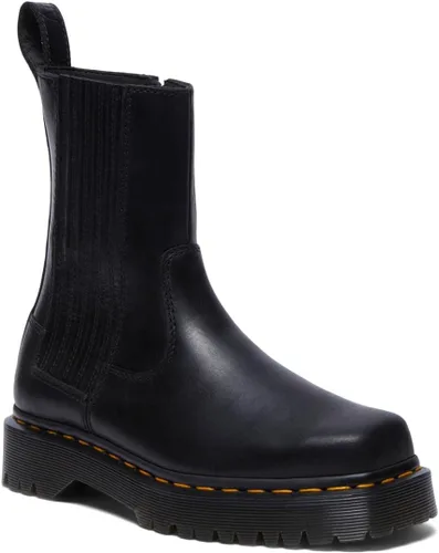 Vista 5 de Dr. Martens Botas Amaayah Lo de Cuero Bex de Tirón para Mujer