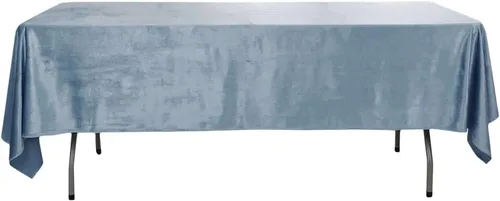 Vista 45 de Efavormart - Mantel rectangular de terciopelo negro prémium de 60 x 102 pulgadas para eventos de fiesta de boda