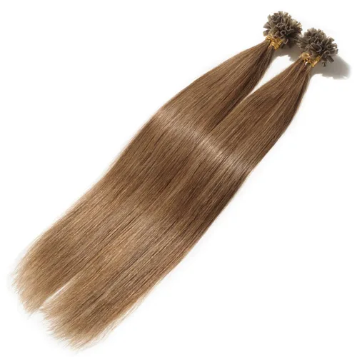 Vista 170 de SEGO Extensiones de cabello humano con micro cuentas, extensiones de cabello humano con micro bucle, lacio, natural, fusión fría, 1.76 oz/paquete