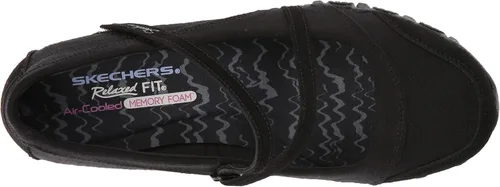 Vista 5 de Skechers Bikers -Fiesta Mary Jane - Zapatos bajos para mujer estilo ciclista