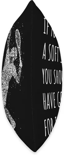 Vista 2 de Funny Tennis Lover Gifts and Tennis Player Designs Funny Lover, If You Wanted A Soft Serve - Almohada de tenis, 16 x 16 pulgadas, multicolor