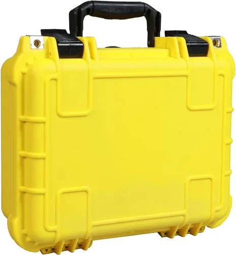 Vista 13 de Jack Boss Estuche rígido, 14 x 11.5 x 6.5 pulgadas, portátil, resistente al clima, impermeable, funda protectora para cámara con espuma Negro