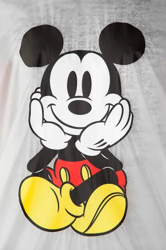 Vista 6 de Disney Mickey Mouse - Poncho de lluvia con capucha estampado unisex para adultos
