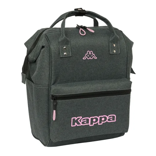 Vista 2 de Mochila para Portátil Kappa Silver Pink Gris 27 x 40 x 19 cm