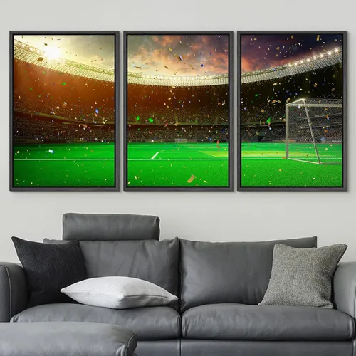 Vista 592 de wall26 Lienzo enmarcado para pared, juego de arte de primer plano, detalles de costuras de béisbol, atletas deportivos, fotografía, moderno