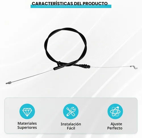 Vista 4 de 946-1130 746-1130 Cable de control de motor compatible con MTD Cub Cad et Troy Bilt Yardman Craftsman Bolens Huskee cortacésped