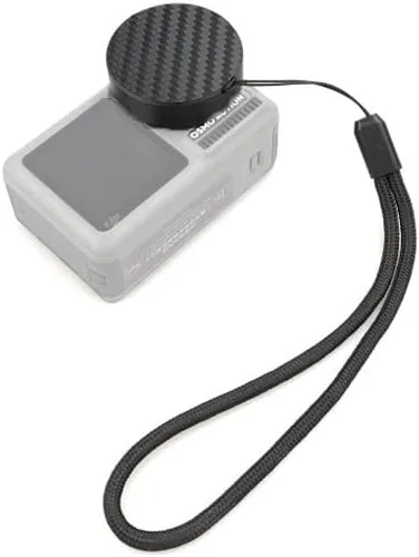 Vista 2 de for Lens Protection Cover Cap Collision-Proof Scratch-Resistant with Wrist Strap for DJI for Osmo Action Sports Camera