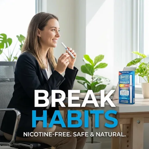 Vista 7 de Inhalador sin humo de punta suave sin vapor, 100% natural, sin nicotina para reemplazo de hábitos de apoyo oral cuando quieres dejar de fumar
