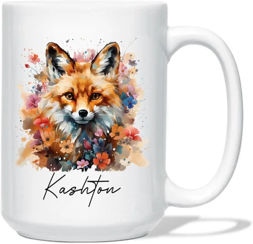 Vista 20 de Taza de café de oso – Regalo personalizado para amantes, taza de té de animales salvajes con flores, regalo de cerámica personalizado para amantes