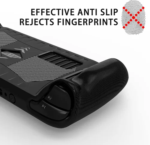 Vista 3 de KANG YU - Funda protectora de silicona suave para Steam Deck, absorción de golpes, antiarañazos, cobertura completa, compatible con Steam Deck