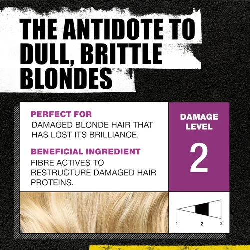 Vista 4 de TIGI Bed Head Dumb Blonde Champú y acondicionador reconstructor Duo – 25.36 oz cada uno, paquete de de 2